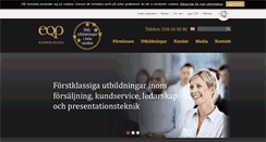 Desktop Screenshot of eqp.se
